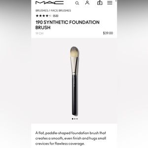 MAC Cosmetics 190 Foundation Brush
